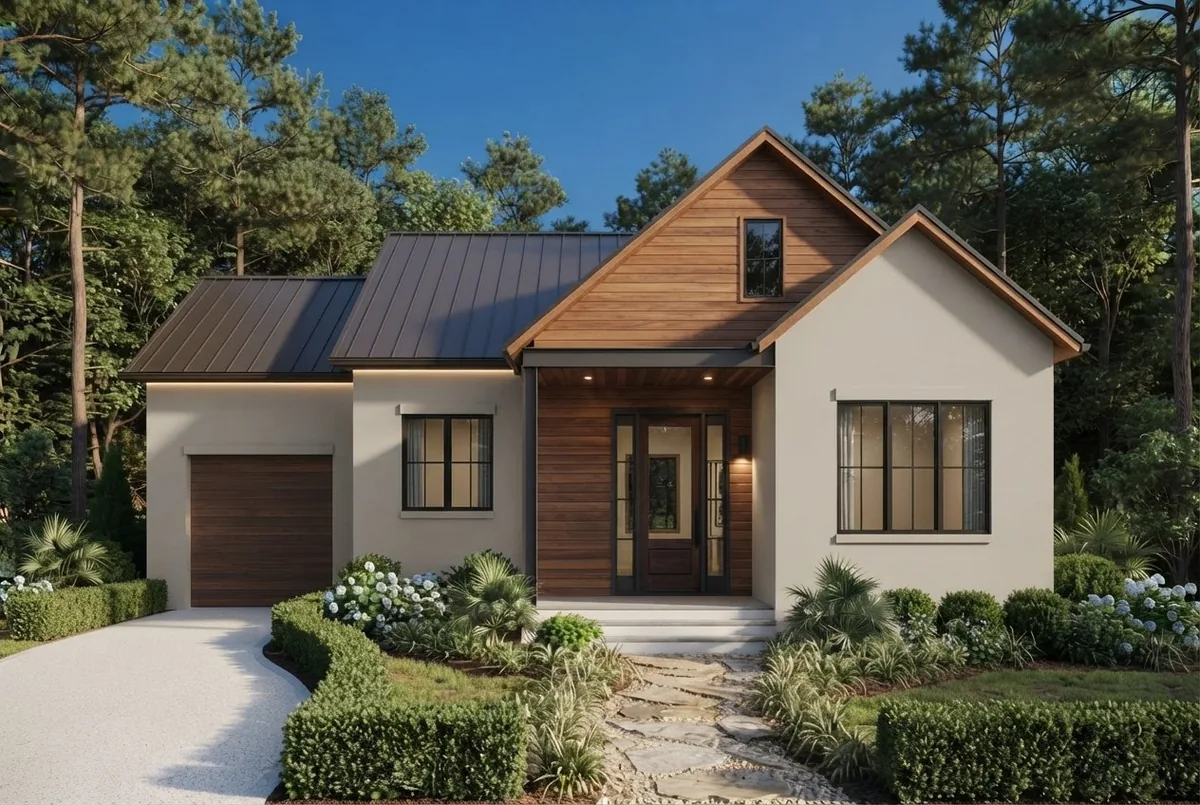 Scandinavian home rendering