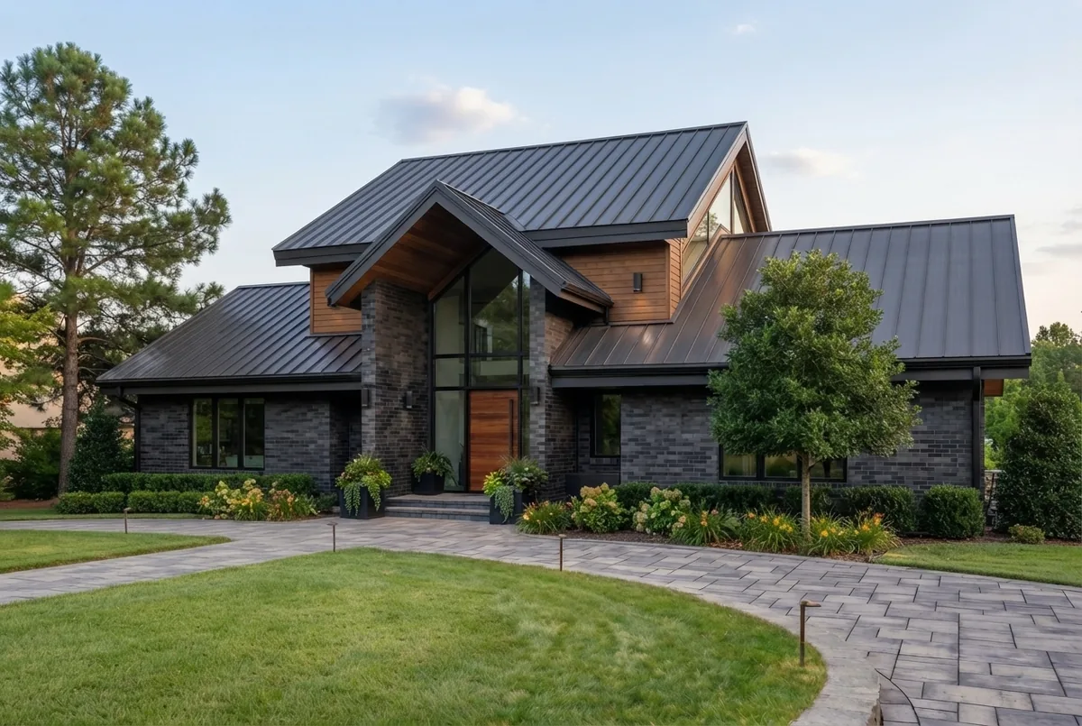 Contemporary home rendering