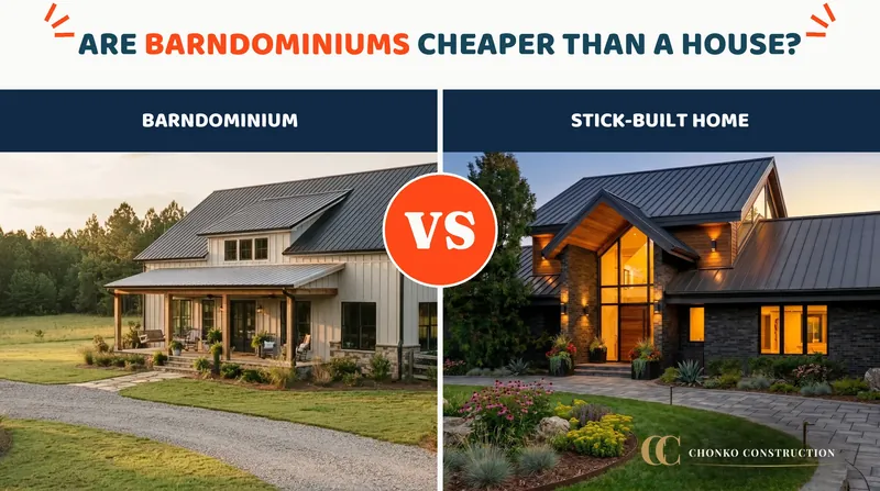 Are Barndominiums Cheaper Than a House in South Carolina?