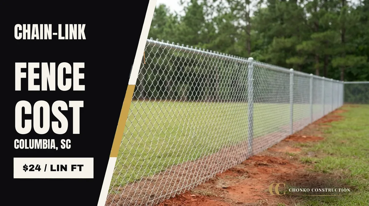 Chain-Link Fence Cost in Columbia, SC (2026)