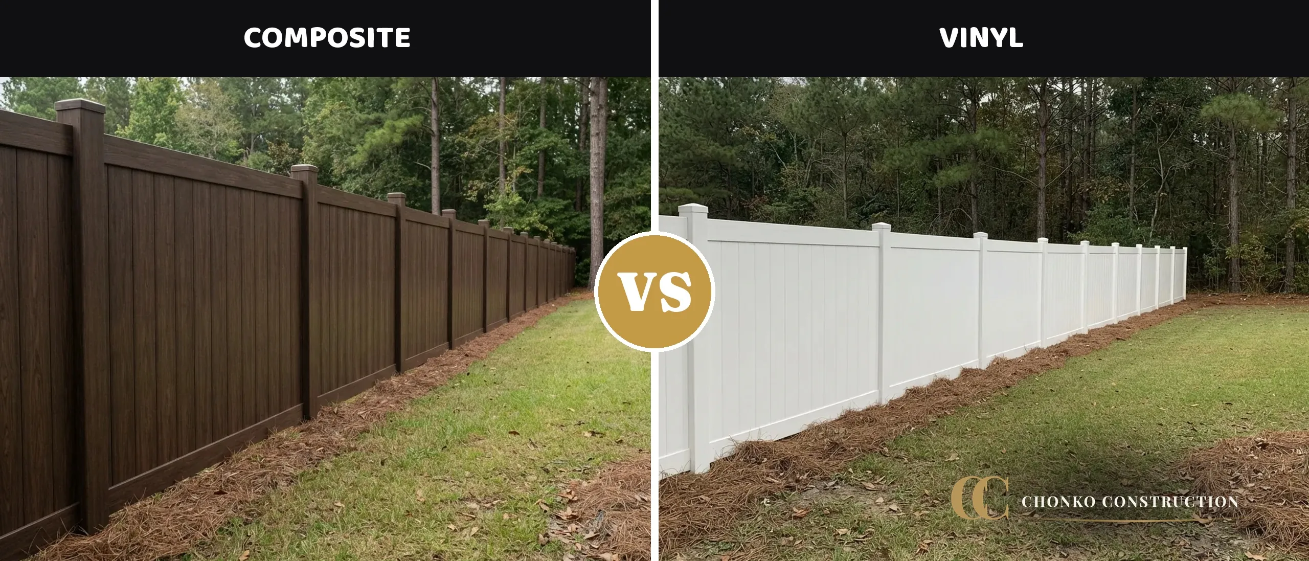 Composite vs. Vinyl Fencing in Columbia, SC: An Honest Comparison