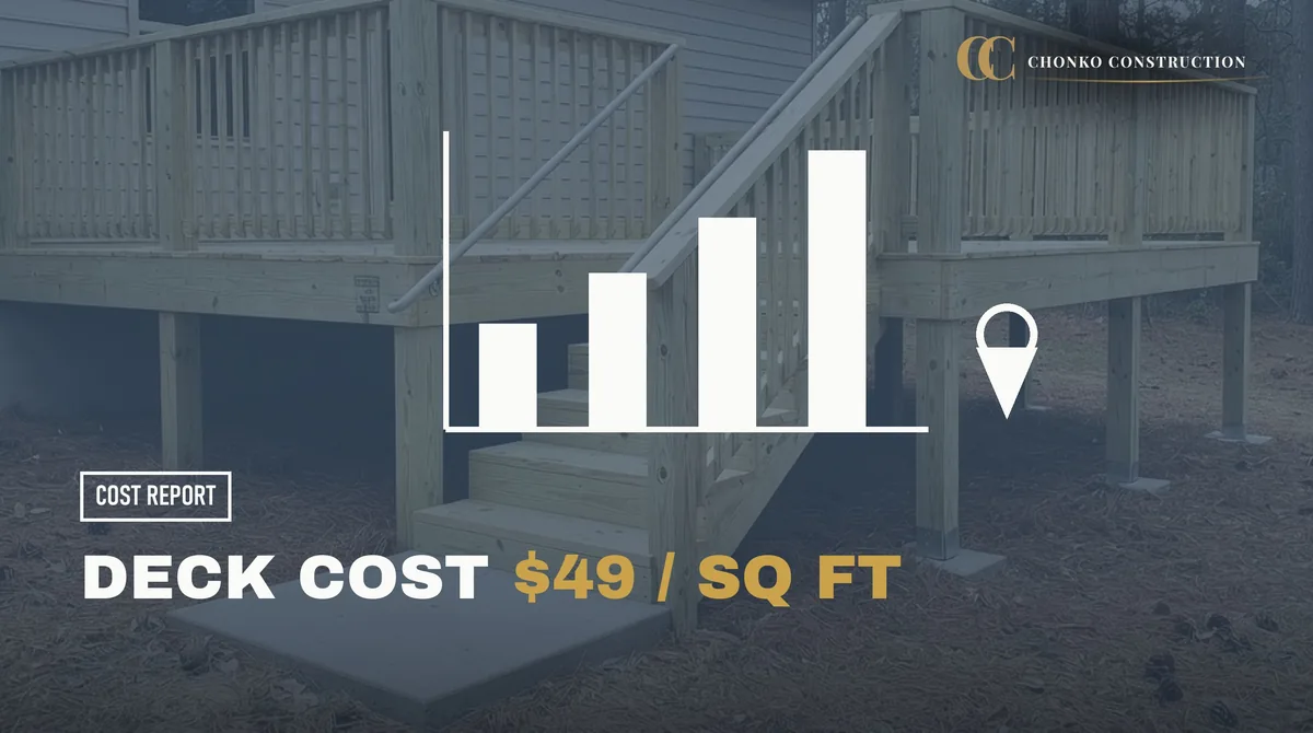 Cost to Build a Deck in Columbia, SC