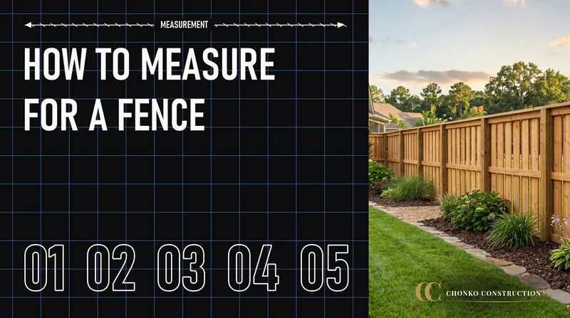 How to Measure for a Fence (Before You Call for a Price)