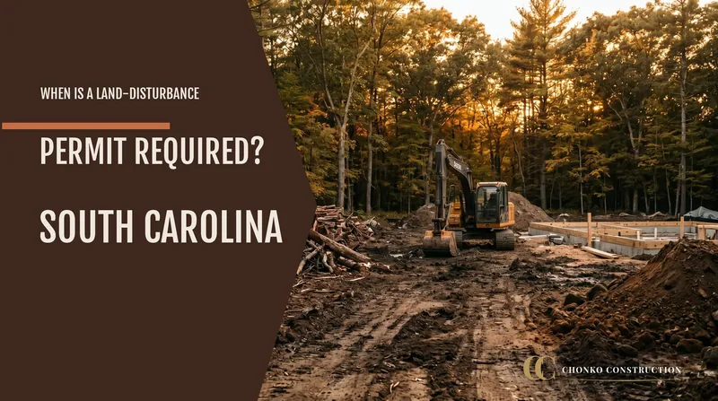 When Is a Land-Disturbance Permit Required in South Carolina?