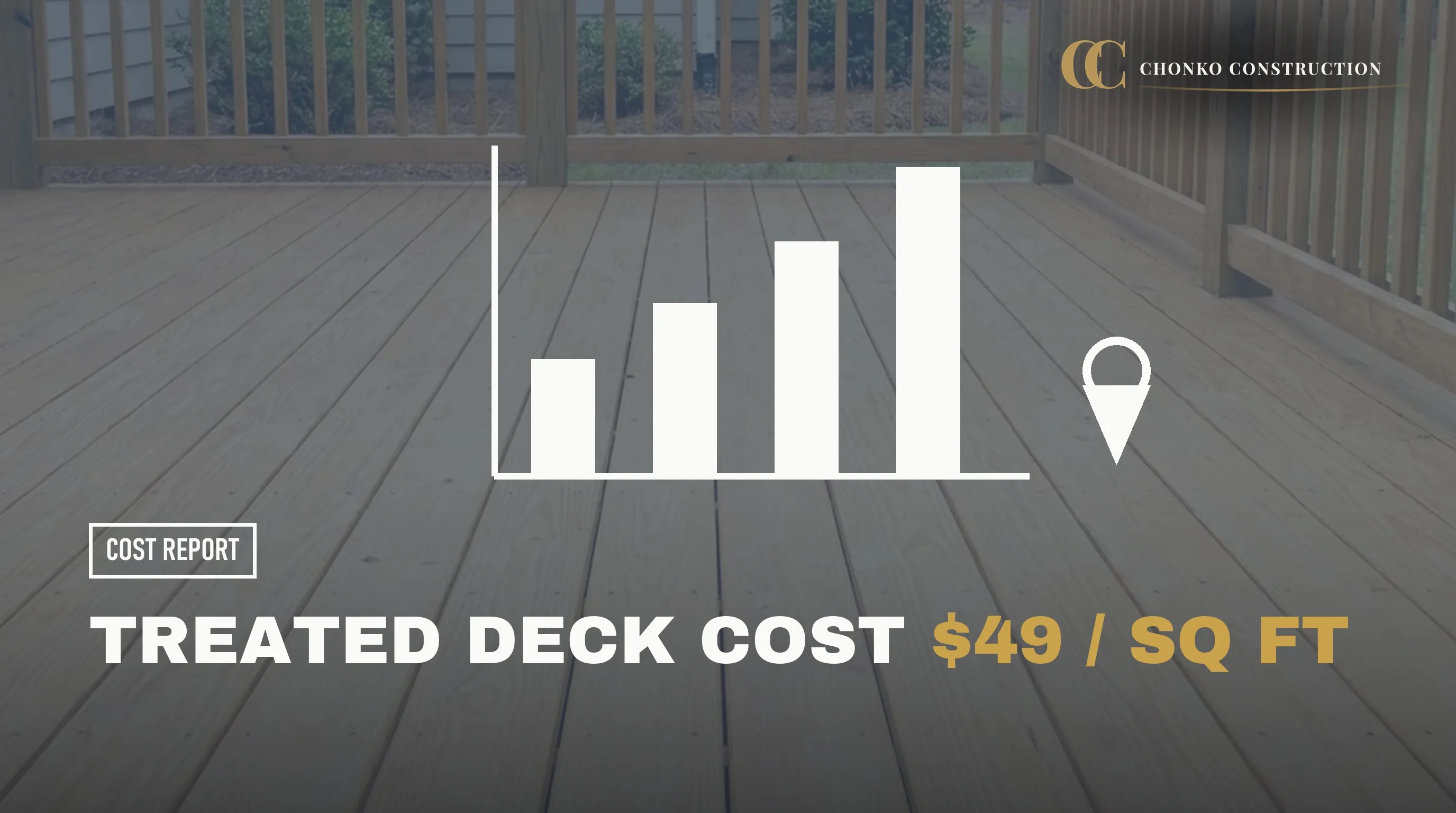 Pressure-Treated Deck Cost in Columbia, SC