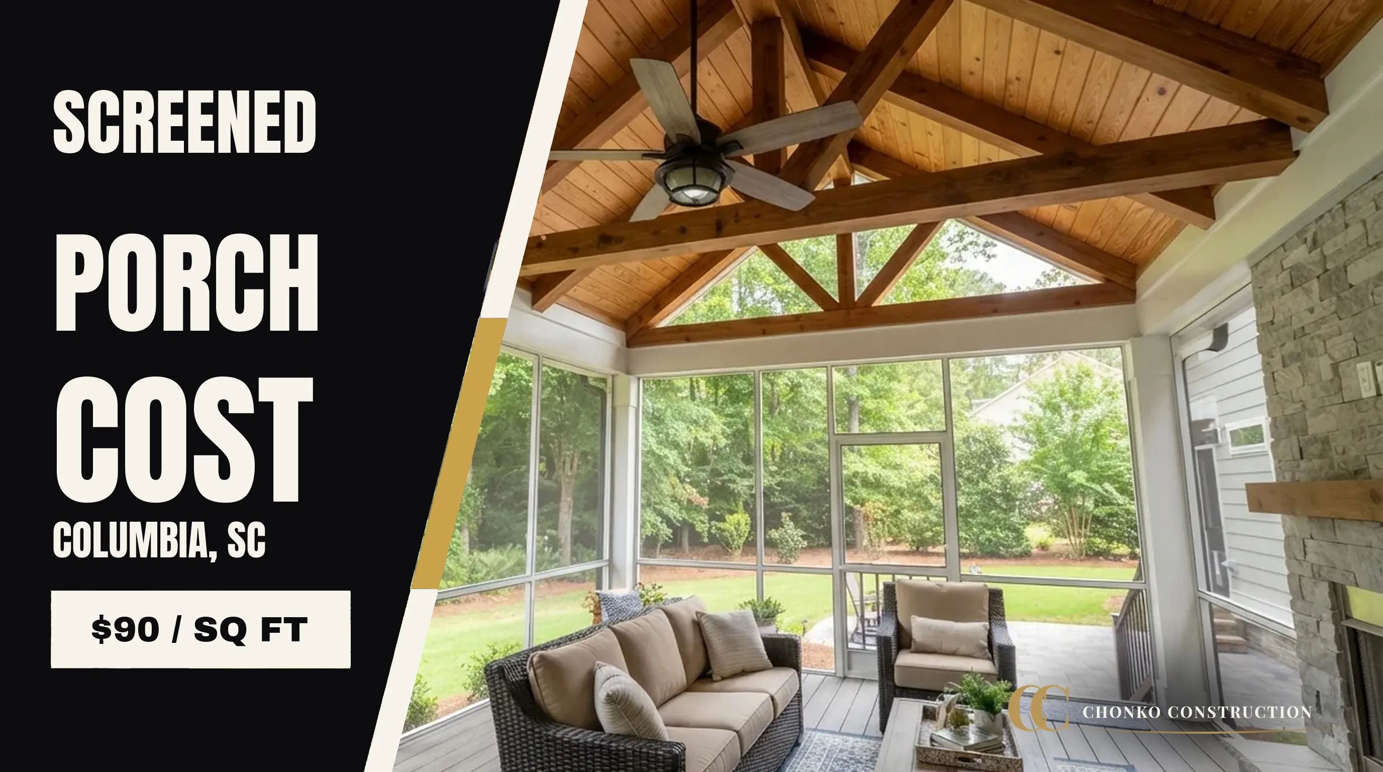 Screened Porch Cost in Columbia, SC (2026 Builder's Guide)