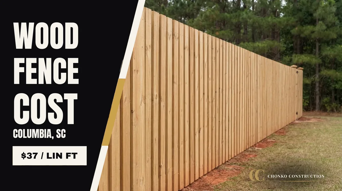 Wood Fence Cost in Columbia, SC (2026)