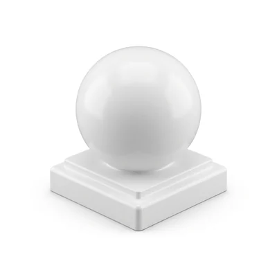 Ball post cap