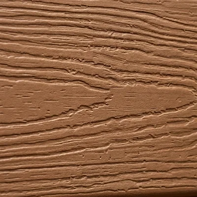 Embossed woodgrain: the grain is pressed into the panel and catches the light Embossed woodgrain: the grain is pressed into the panel and catches the light