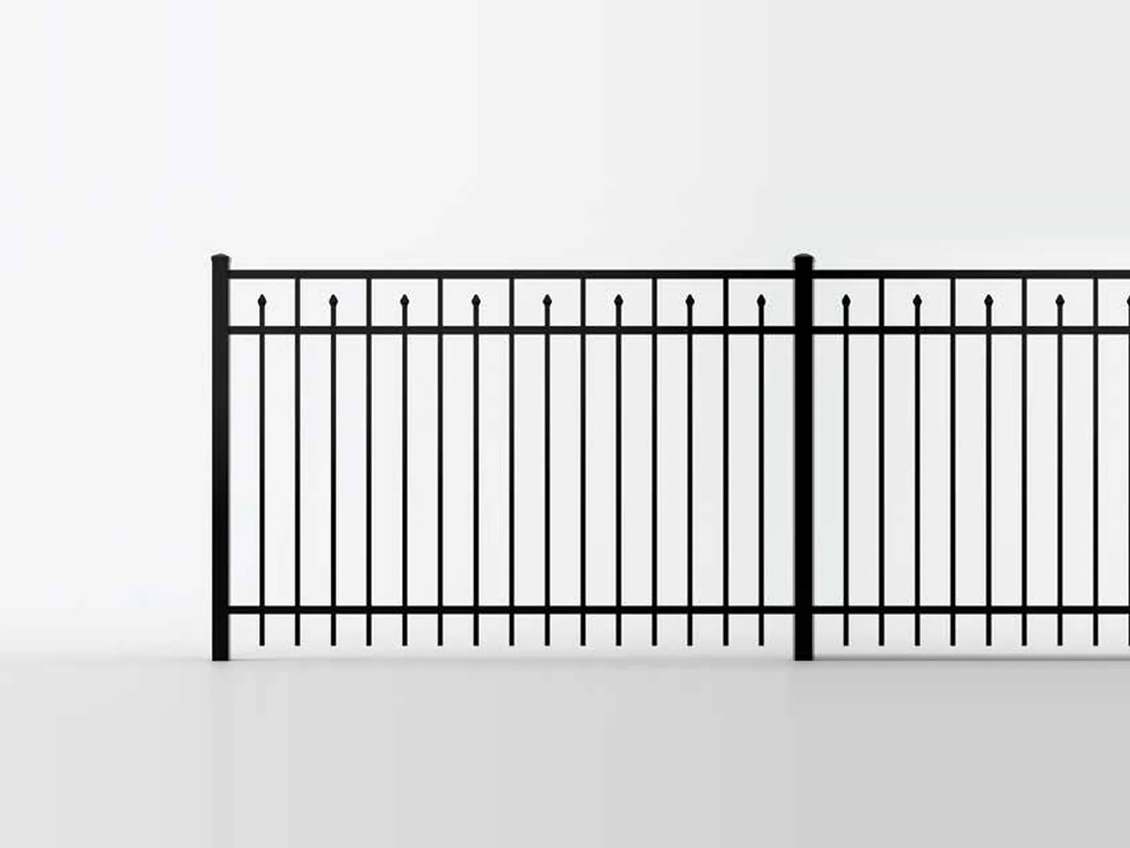 Augustine aluminum picket fence by Catalyst Fence Solutions, installed by Chonko Construction in Columbia, SC