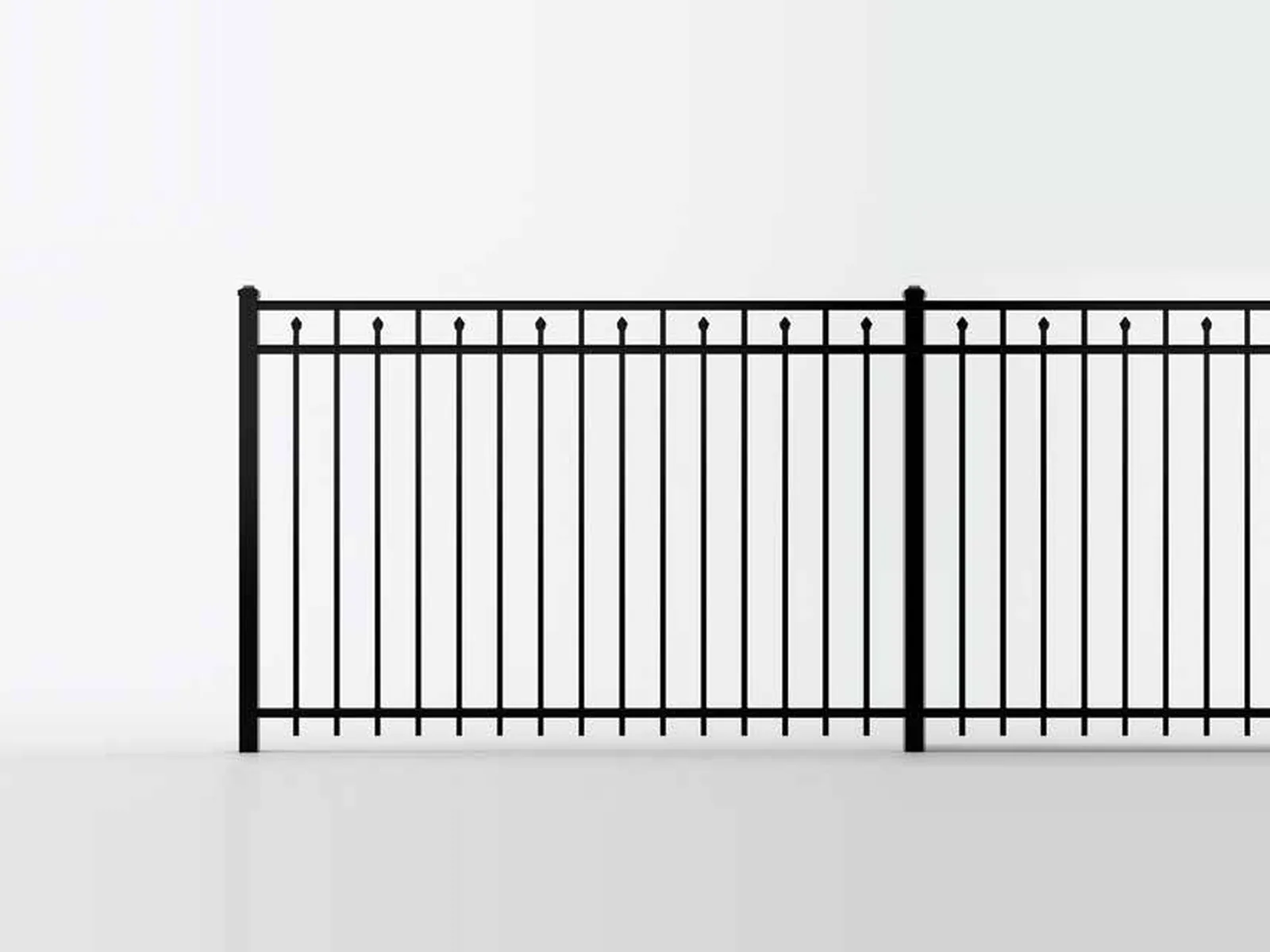 Salem aluminum picket fence by Catalyst Fence Solutions, installed by Chonko Construction in Columbia, SC