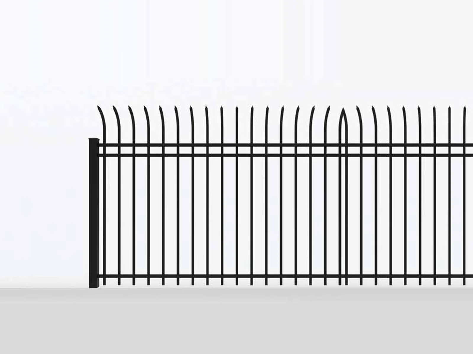 Security aluminum security fence by Catalyst Fence Solutions, installed by Chonko Construction in Columbia, SC
