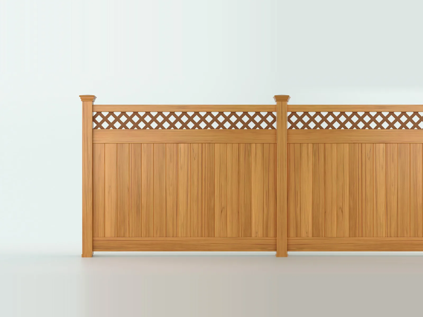 Tybee vinyl privacy fence by Catalyst Fence Solutions, installed by Chonko Construction in Columbia, SC