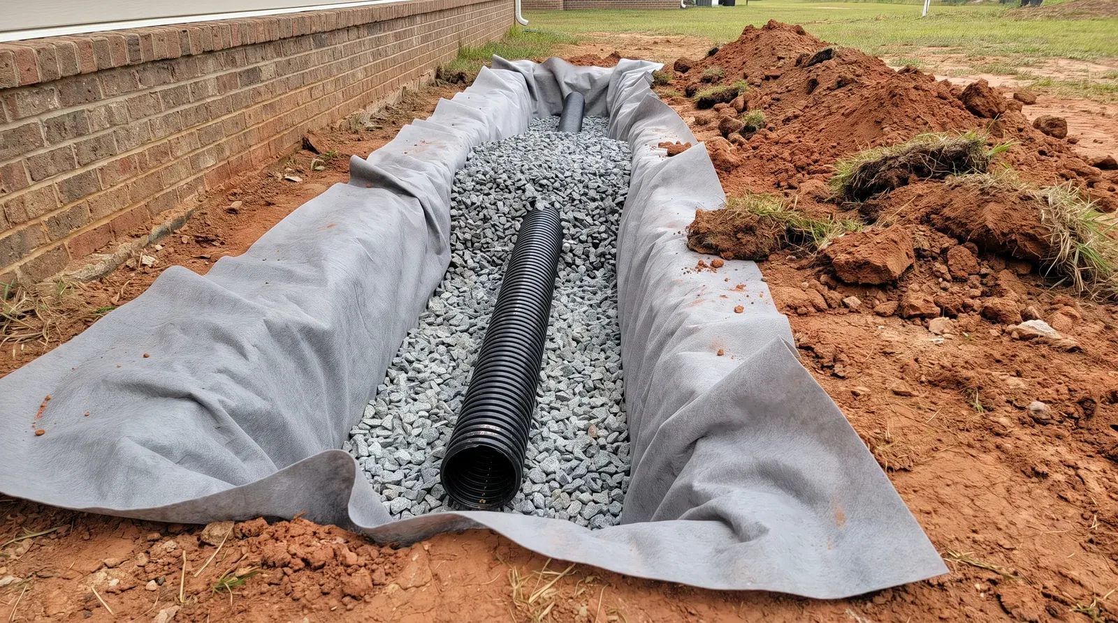 French Drain Cost in Columbia, SC: What Actually Sets the Price