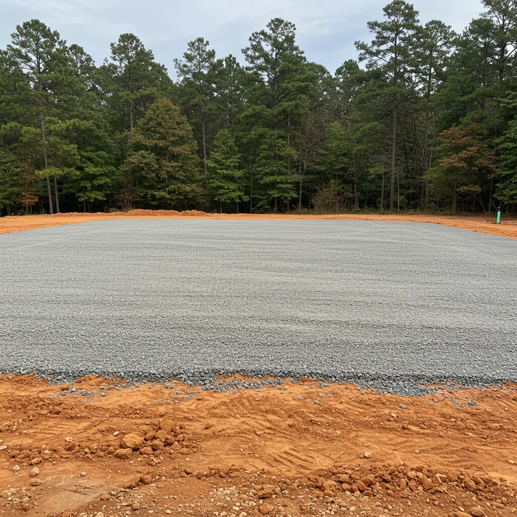 Site preparation underway on a Midlands building lot