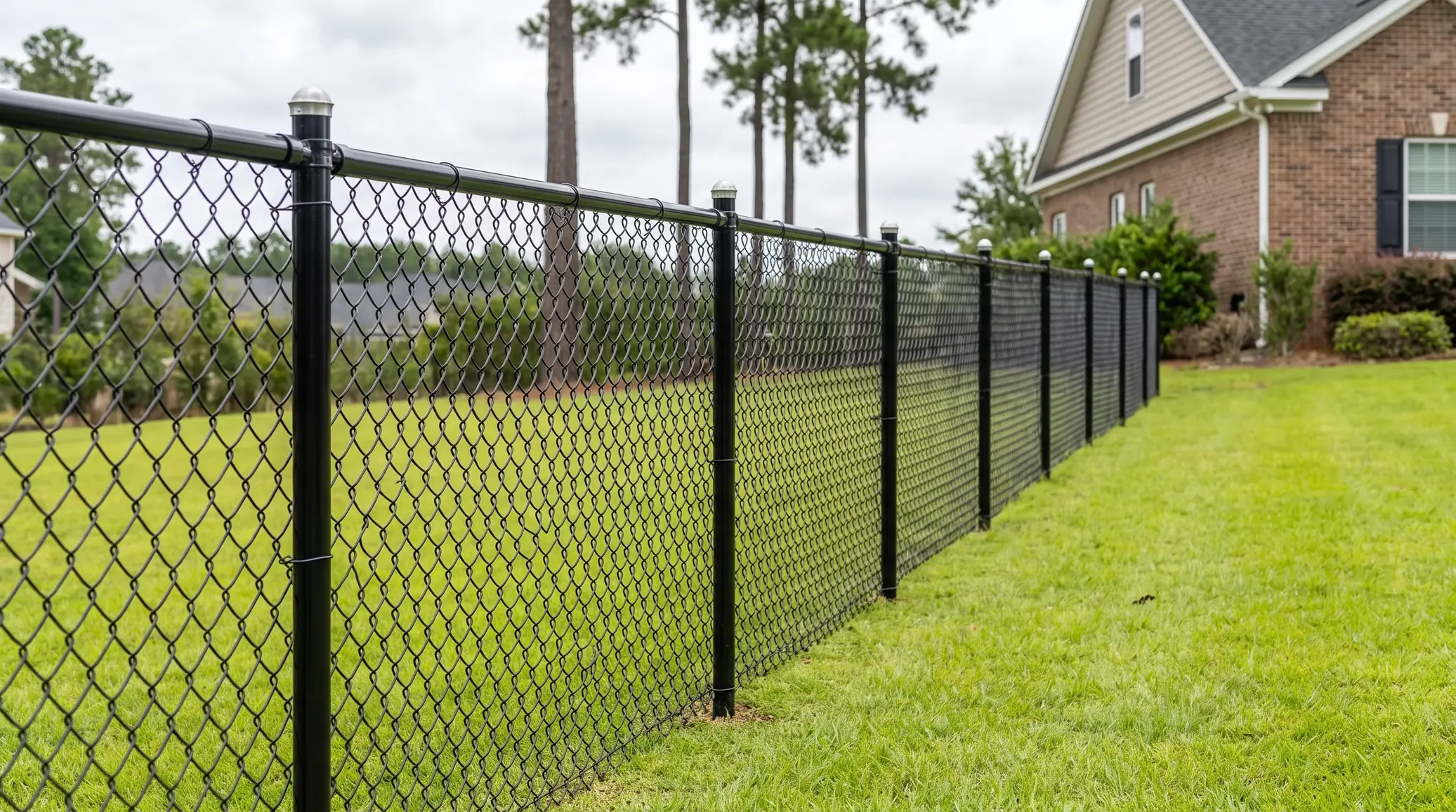 Chain-Link Fence Installation in Columbia, SC