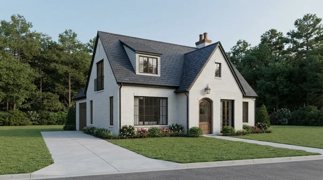 Completed custom home in the Columbia area