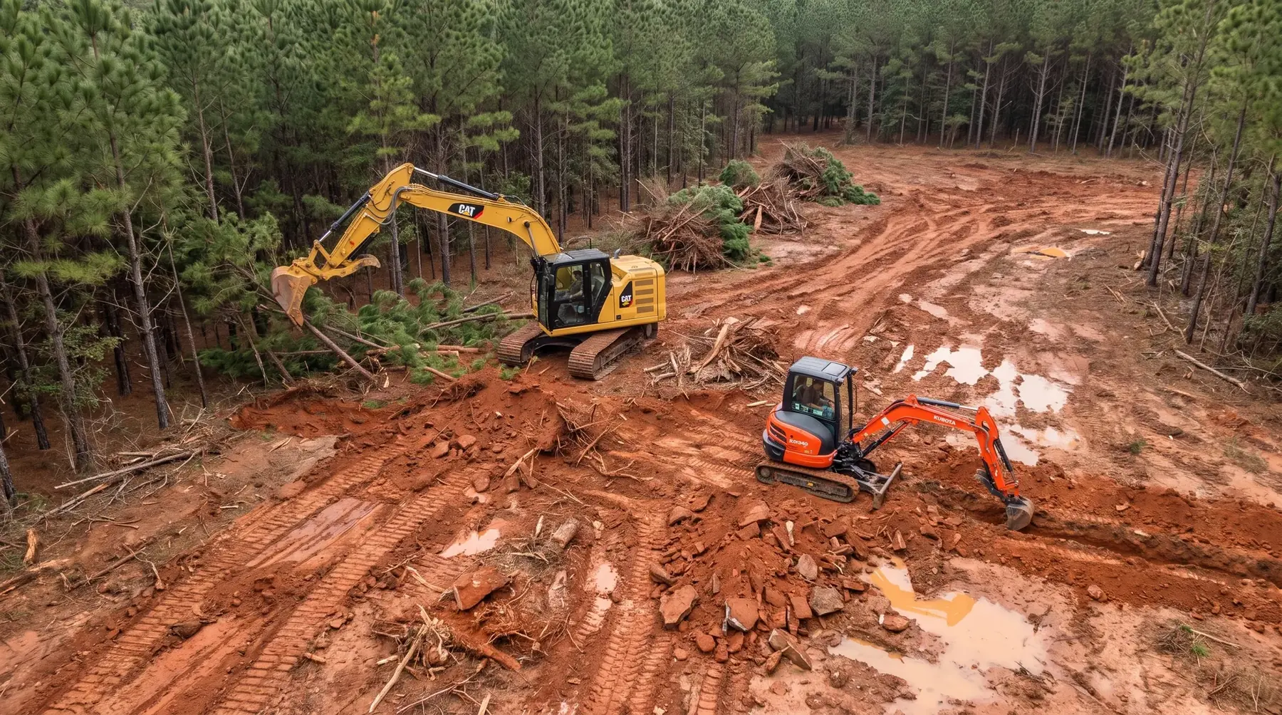 Site Work & Grading in Arcadia Lakes